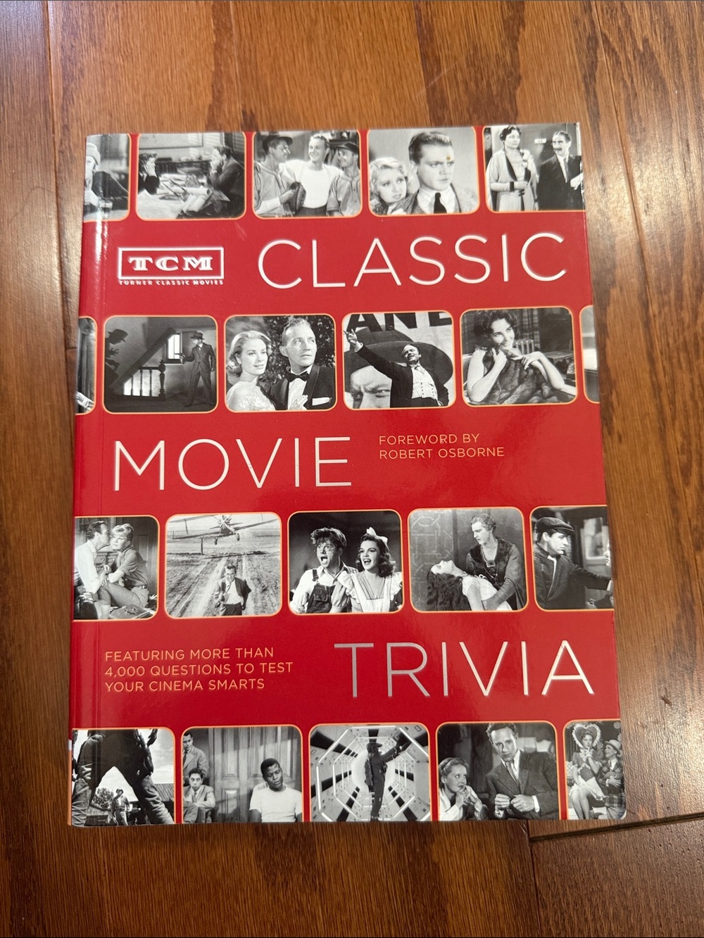 TCM Classic Movie Trivia Book Hardcover Robert Osborne 4,000+ Questions